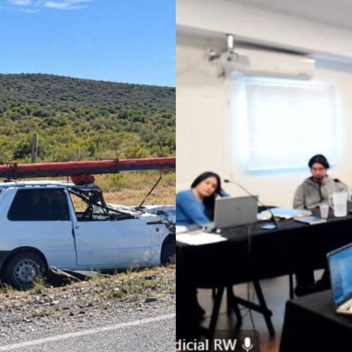 Ruta 25 en Chubut, escenario del accidente fatal ocurrido en 2023