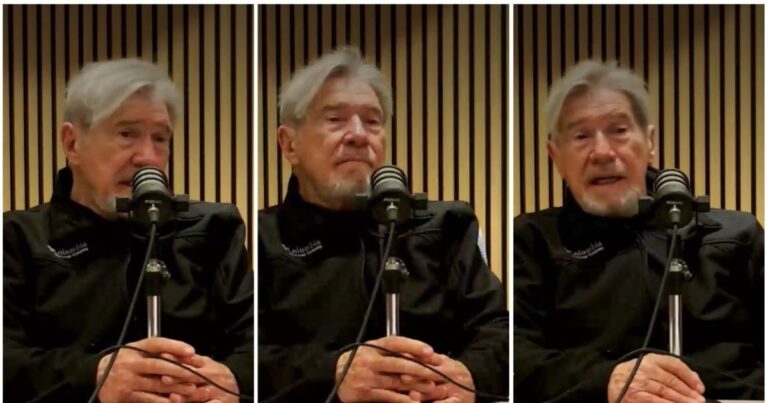 Germán Kraus durante una entrevista