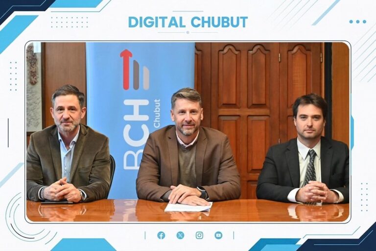 Imagen institucional del Banco del Chubut