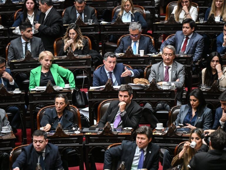 Sesión en la Cámara de Diputados de la Nación