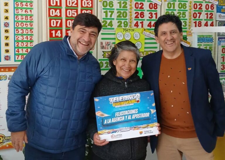 Sorteo del Telebingo de Lotería del Chubut con premios millonarios para apostadores de Trelew y Comodoro Rivadavia