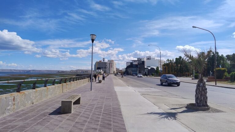 Cielo nublado en Comodoro Rivadavia