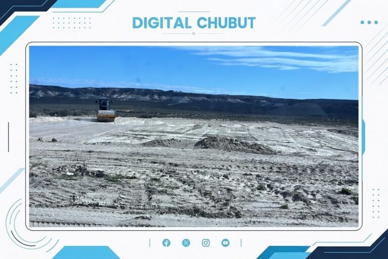 Obra en construcción paralizada en Puerto Madryn
