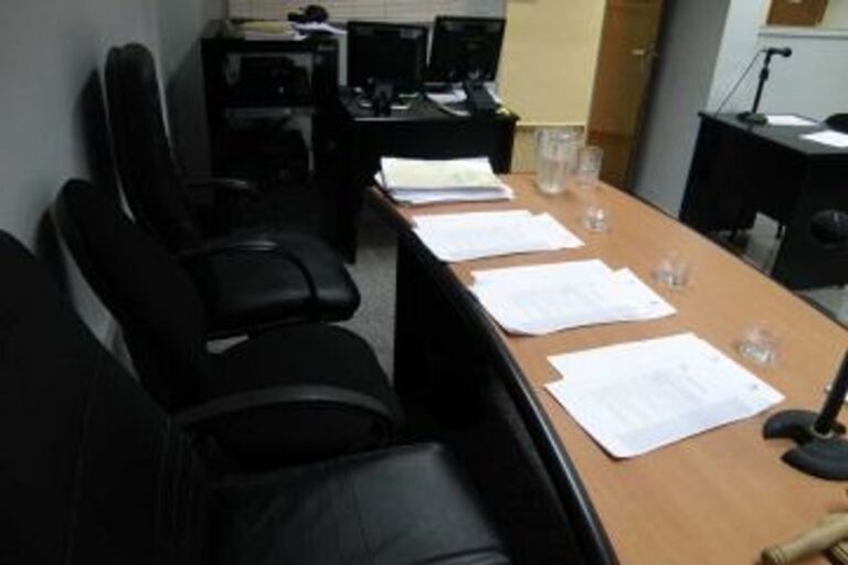 Tribunales de Trelew, donde se dispuso la prisión preventiva