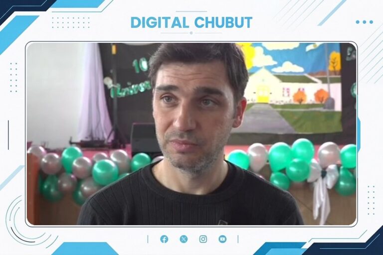 Ignacio Torres, gobernador de Chubut, en una declaración pública