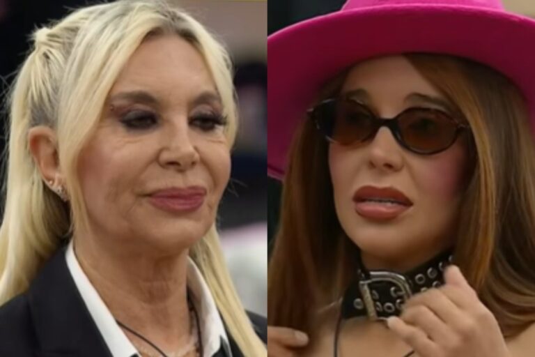 Yanina Zilli durante su eliminación en Gran Hermano Generación Dorada