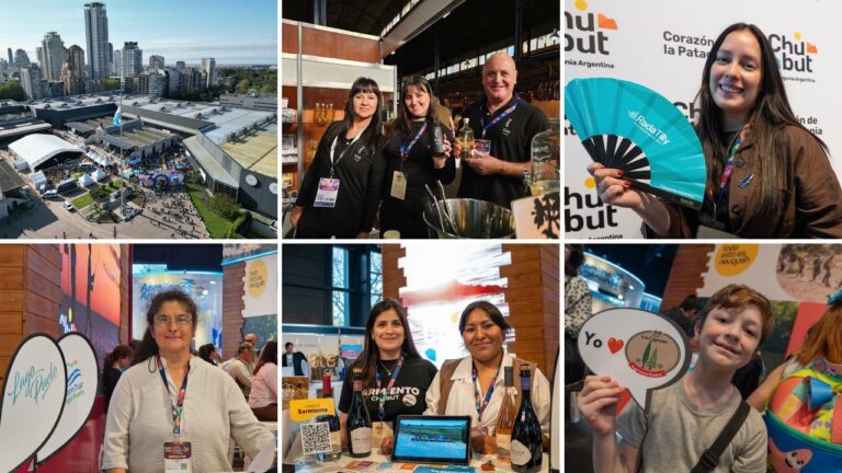 Stand de Chubut en la Feria Internacional de Turismo