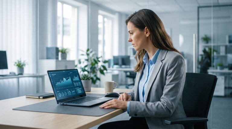 Trabajadores estadounidenses usando inteligencia artificial en sus puestos de trabajo