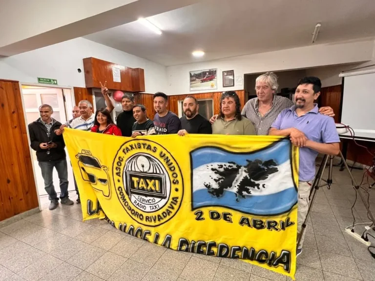 Aplicación de taxis en Comodoro Rivadavia