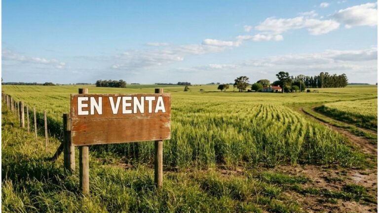 Florencia Gómez, abogada y coautora de la Ley de Tierras, durante una entrevista televisiva