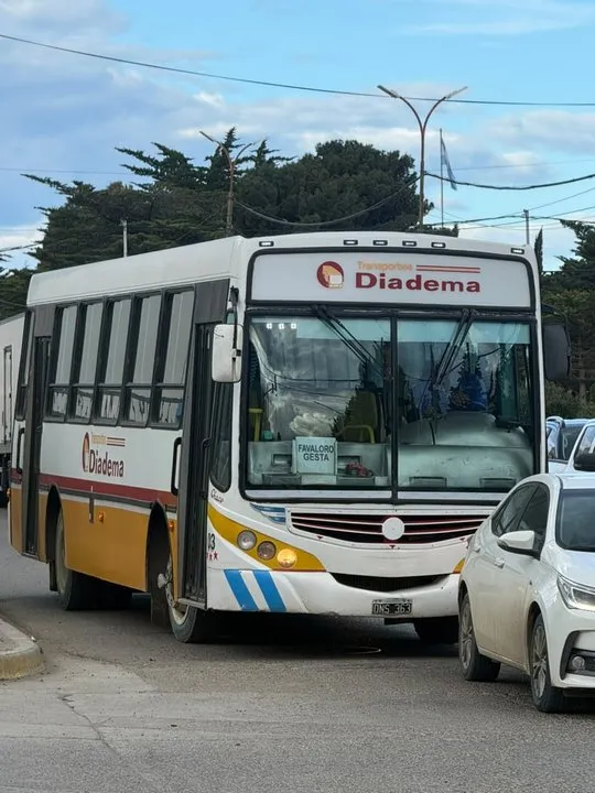 Colectivo de Transporte Diadema en Comodoro Rivadavia