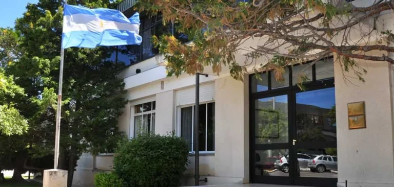 Fachada del Superior Tribunal de Justicia de Chubut